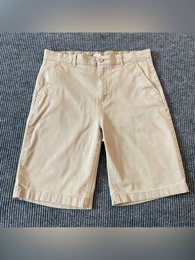 Old Navy Womens Shorts Size 18 Plus Tan Bermuda
